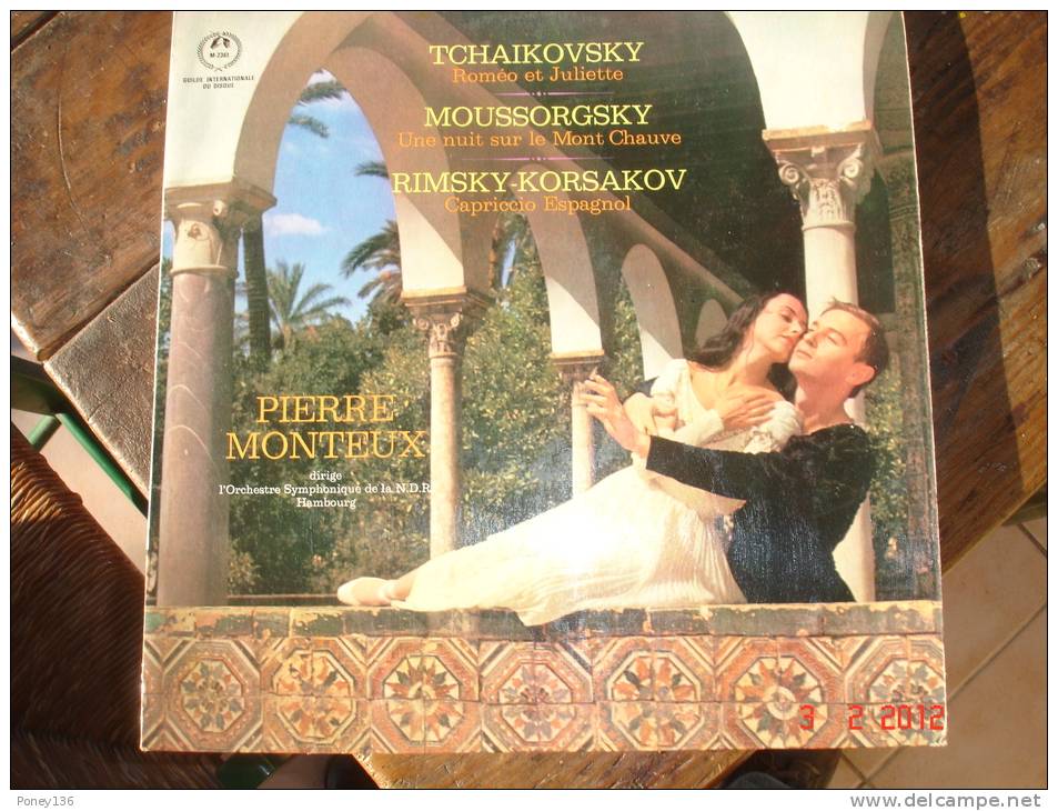 Tchaïkowsky,Moussorgsky,Korsakov,Orchestre Symphonique De La NDR ,Hambourg 331/3T - Formats Spéciaux