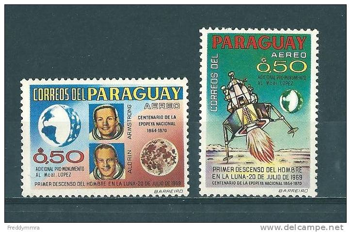 Paraguay: PA 525/ 526 ** - América Del Sur