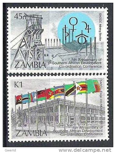 Zambie N° YVERT 323/24 NEUF ** - Zambia (1965-...)