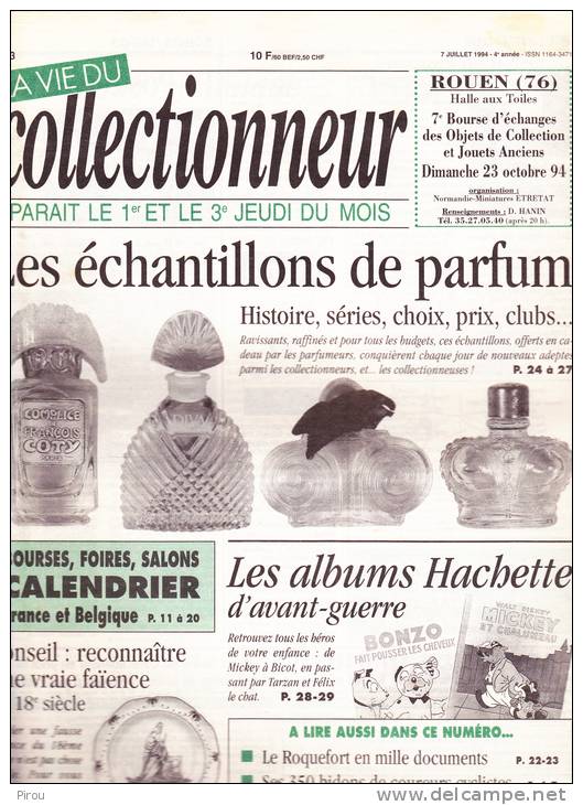 LA VIE DU COLLECTIONNEUR : LES ECHANTILLONS DE PARFUM , LES ALBUMS HACHETTE... - Verzamelaars
