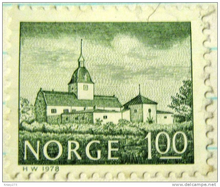 Norway 1978 Austrat Manor 1k - Mint Hinged - Unused Stamps