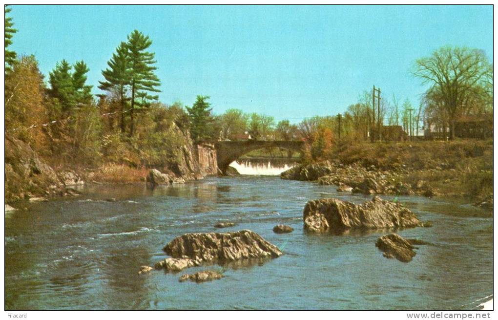 25204    Stati  Uniti,  Vermont,  Enosburg  Falls,  The  Falls,  VG  1972 - Other & Unclassified