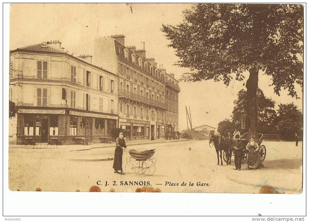 SANNOIS --Place De La Gare - Sannois