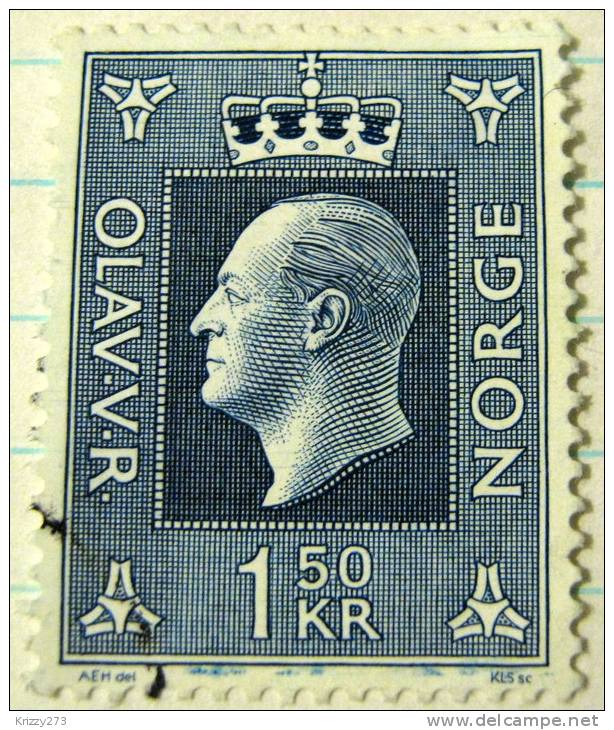 Norway 1969 King Olav V 1.50k - Used - Oblitérés