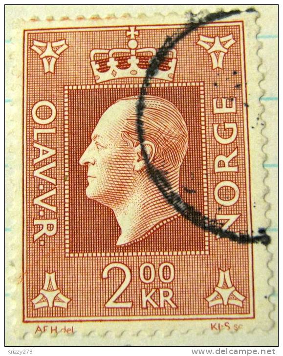 Norway 1969 King Olav V 2k - Used - Oblitérés