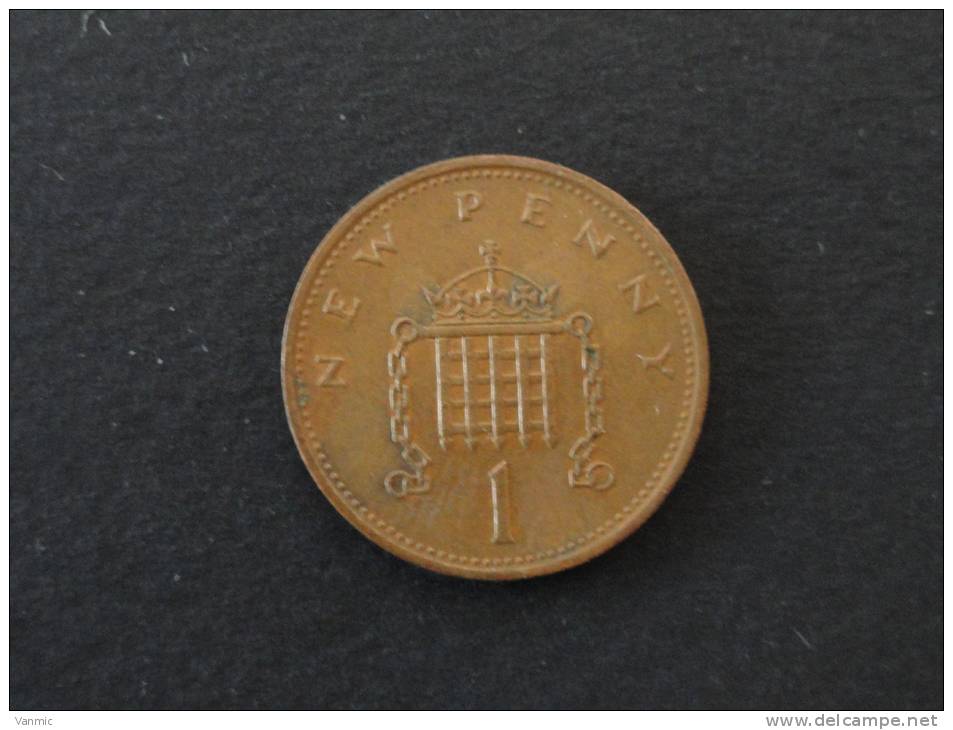 1971 - 1 Penny - Grande Bretagne - 1 Penny & 1 New Penny