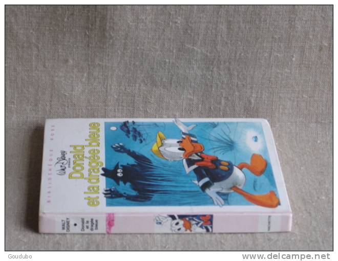 Walt Disney. Donald Et La Dragée Bleue.Hachette 1981. Voir 8 Photos. - Bibliotheque Rose