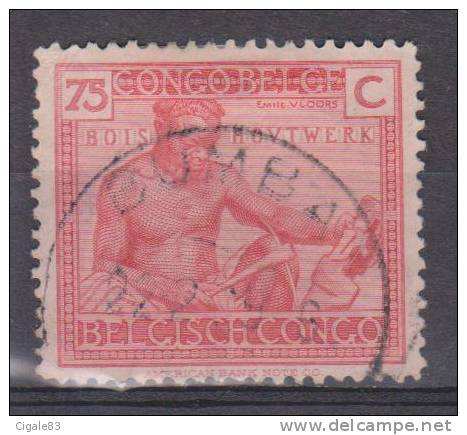 Congo Belge N° 113 ° - BUMBA - Métiers Et Industries - 1923 - Usados