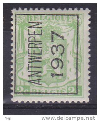 BELGIË - PREO - 1937 - Nr 320 A  - ANTWERPEN 1937 - MNH** - Cote 7,70€ - Typo Precancels 1936-51 (Small Seal Of The State)