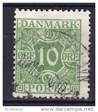 Denmark 1922 Mi. 13     10 Ø Portomarke Postage Due - Postage Due