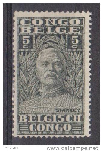 Congo Belge N° 135 ° Sans Gomme - Stanley - 1928 - Usados