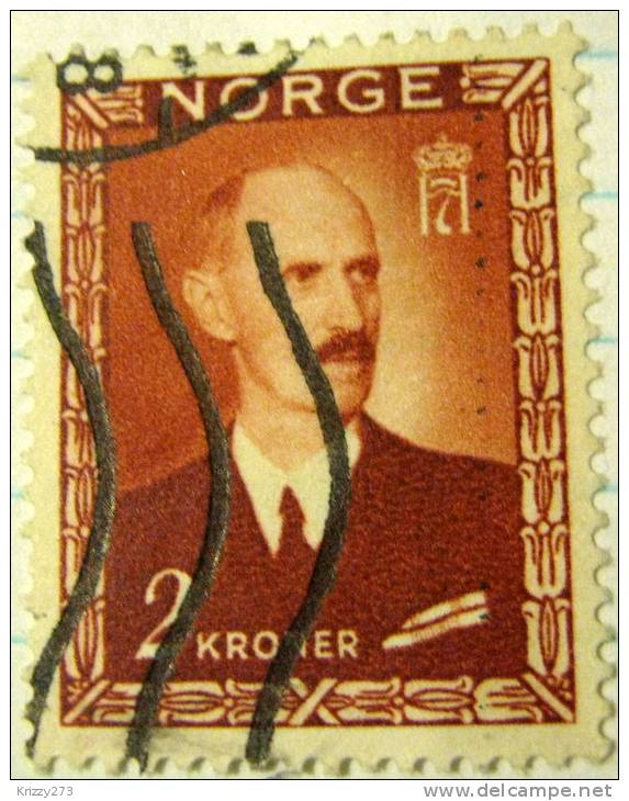 Norway 1946 King Haakon VII 2k - Used - Used Stamps