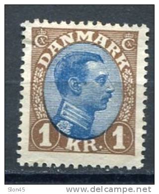 Denmark 1913-28 Sc 128 MH King Christian X CV $35 - Nuovi
