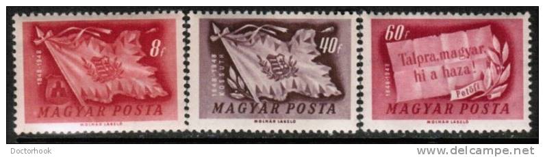 HUNGARY   Scott #  829-39**  VF MINT NH - Unused Stamps