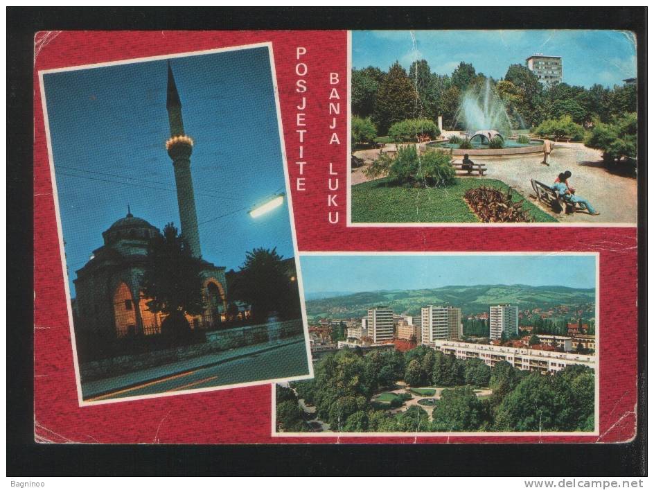 BANJA LUKA Postcard Bosnia Herzegovina - Bosnia And Herzegovina