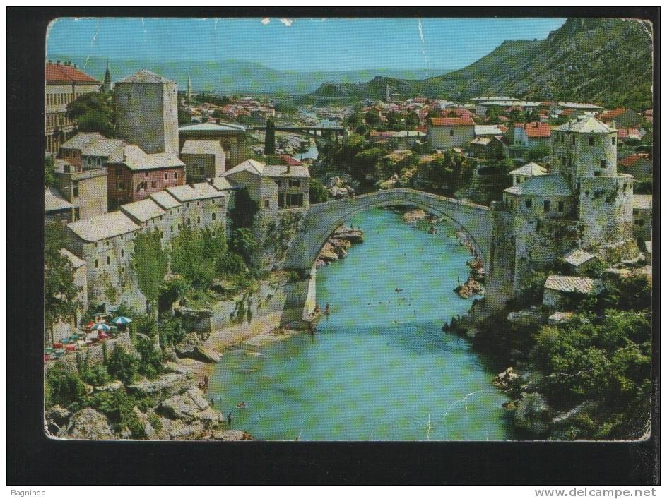 MOSTAR Postcard Bosnia Herzegovina - Bosnia And Herzegovina