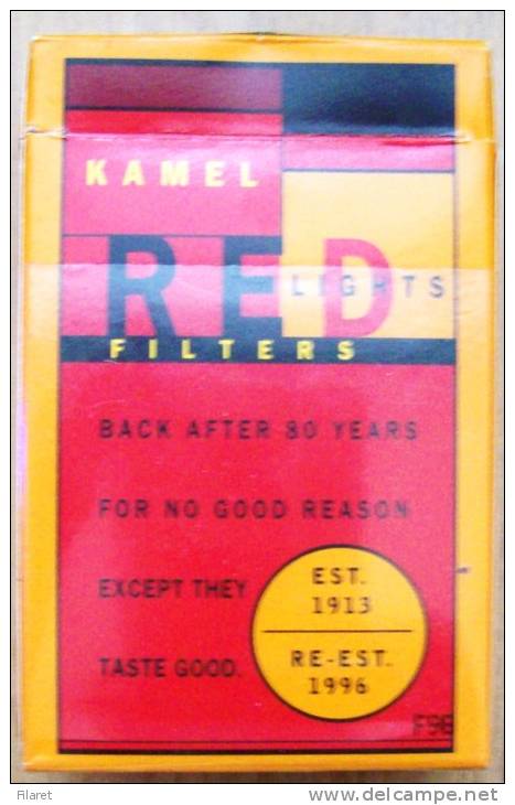 CAMEL RED-ANNIVERSARY -EMPTY BOX - Estuches Para Cigarrillos (vacios)