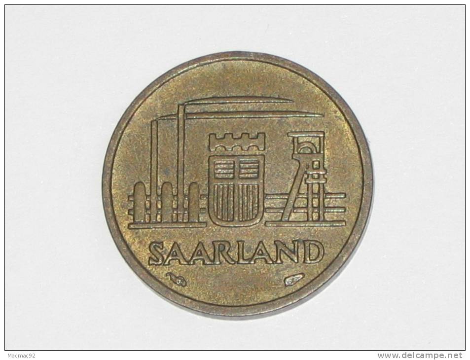 10 Franken 1954 - SARRE - - Other & Unclassified