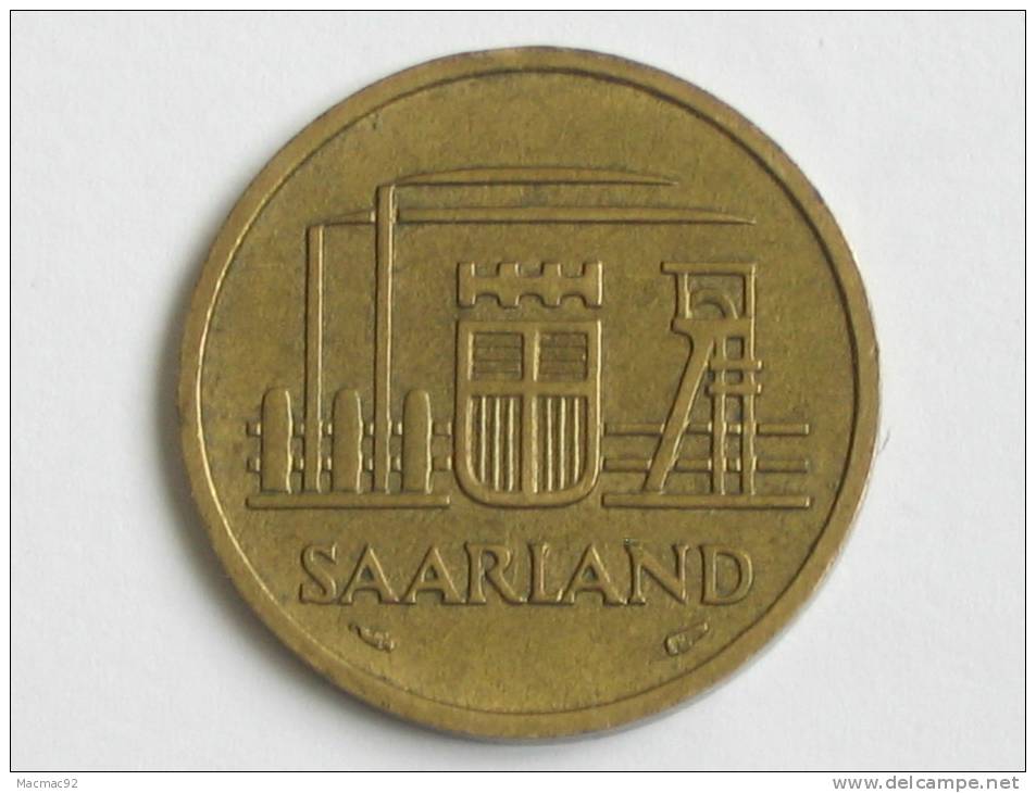 20 Franken 1954 - SARRE - Saarland - Otros & Sin Clasificación