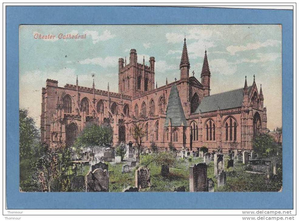 CHESTER  -  Chester  Cathedral  -  1906  -  Valentines Series - - Chester