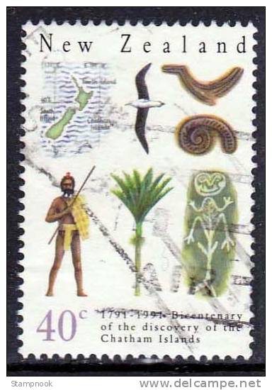 New Zealand Scott 1020 Chatham Islands Used VF - Other & Unclassified