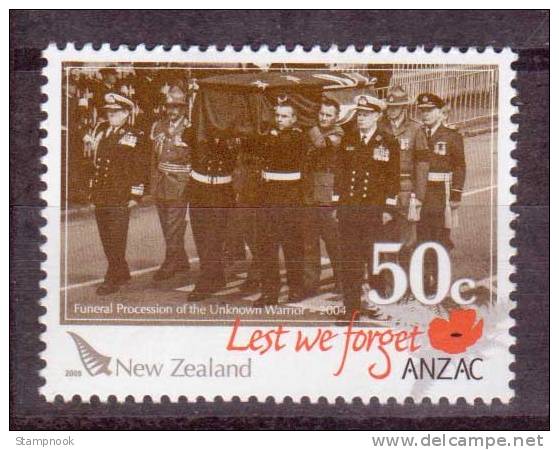 New Zealand Rememberence Day Mint NH - Other & Unclassified