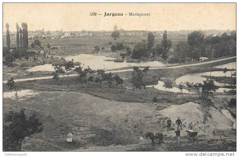 509 - Jargeau ( Loiret ) - Madagascar ( RARE !!! ) - Jargeau