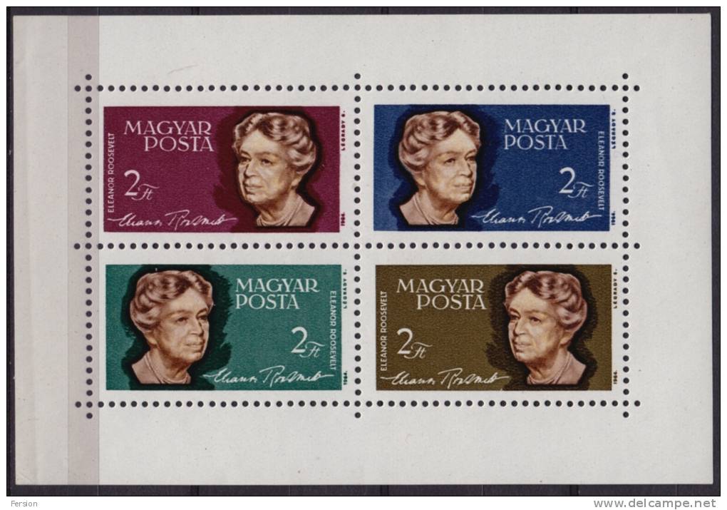 1964 - Hungary -  Eleanor Roosevelt - MNH - Beroemde Vrouwen