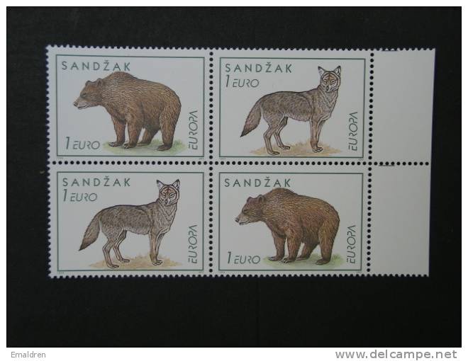 Animals - Europa - MNH. Non émis. Niet Uitgegeven. - Montenegro