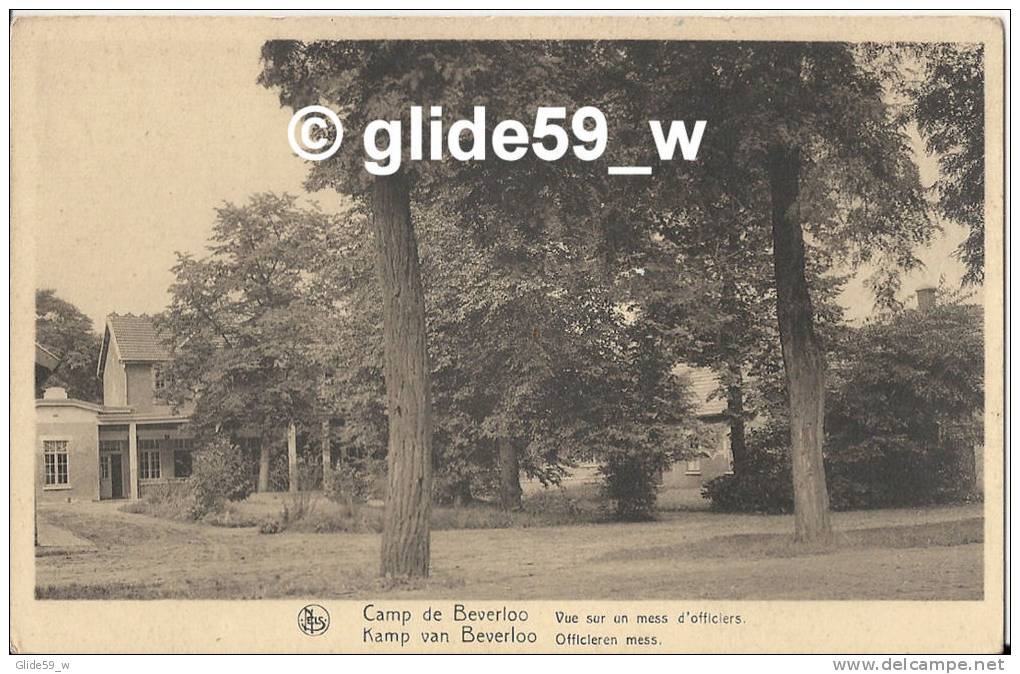 Camp De BEVERLOO - Vue Sur Un Mess D'officiers - Leopoldsburg (Camp De Beverloo)