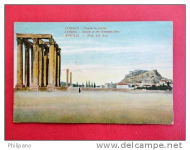 Europe > Greece Athenes Temple Of Olympian Jove Ca 1910    ===   =ref 415 - Grèce