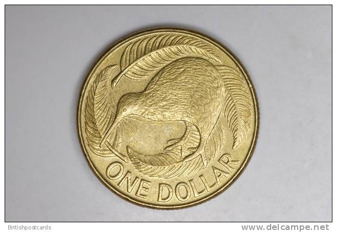 New Zealand - 1 Dollar - Elizabeth II - 1990 - Nuova Zelanda