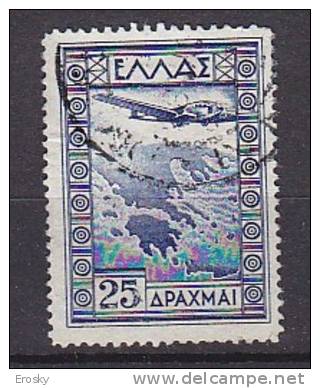 P5924 - GRECE GREECE AERIENNE Yv N°20 - Gebraucht