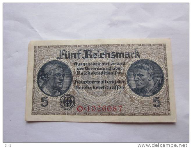 ALLEMAGNE - 5 REICHSMARK - SUP VOIR PHOTOS - 5 Reichsmark