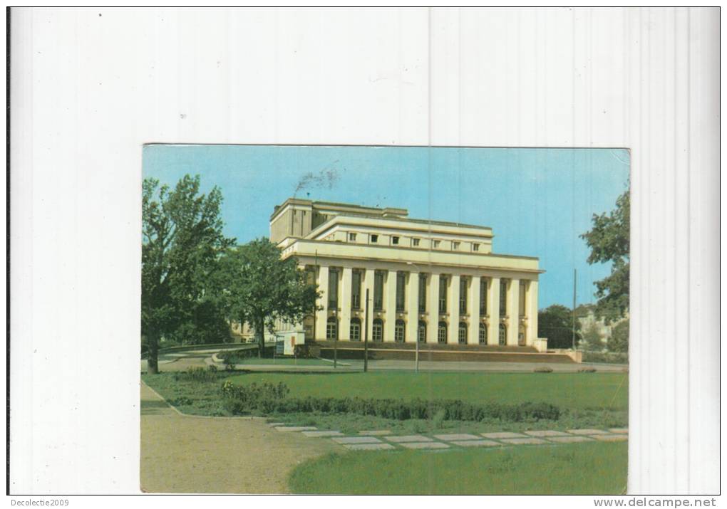 ZS21196 Dessau Landestheater Used Perfect Shape Back Scan Available At Request - Dessau