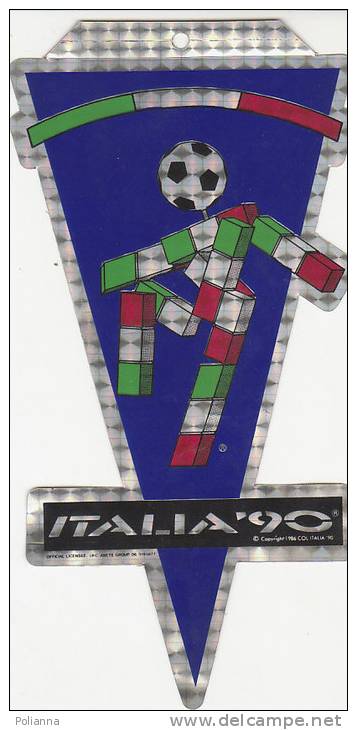 C0617 - ADESIVO ITALIA '90 - CALCIO - FOOTBALL - MONDIALI - MASCOTTE CIAO - Uniformes Recordatorios & Misc