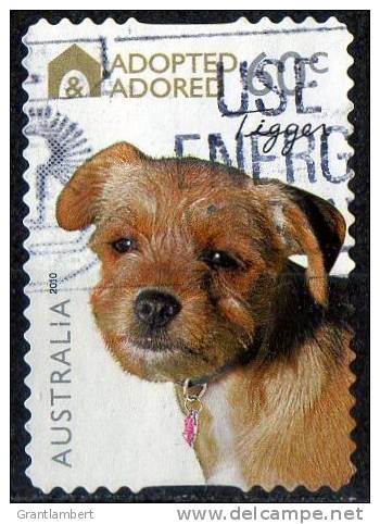 Australia 2010 Dogs - Adopted &amp; Adored 60c Tigger Self-adhesive Used - Used Stamps