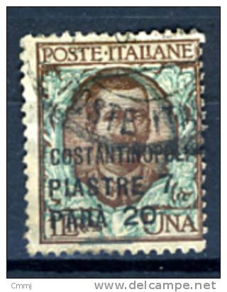 1922 -  Italia - Italy - Italie - Italien - COSTANTINOPOLI  - Sass. N. 45 - USED -  (J03022012.....) - European And Asian Offices