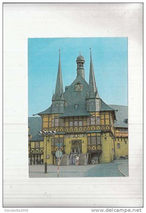 ZS21125 Wernigerode Rathaus Not Used Good Shape Back Scan Available At Request - Wernigerode