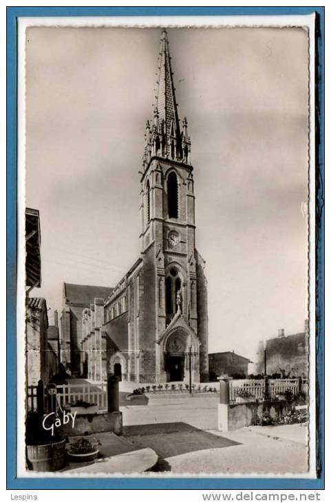 44 - BOURGNEUF En RETZ -- Eglise  N D De Bon Port- 1950 - 60 - Bourgneuf-en-Retz