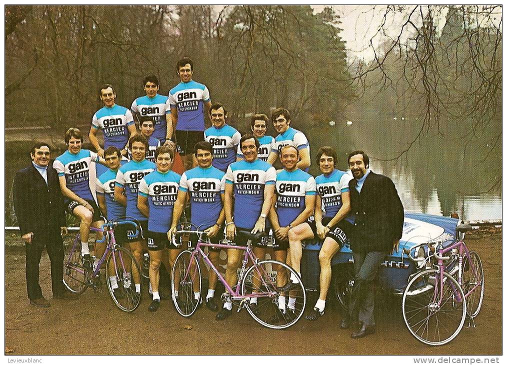 Cyclisme/Equipe/GAN-MERCI ER/France/   Vers 1980-85                           VP299 - Non Classés