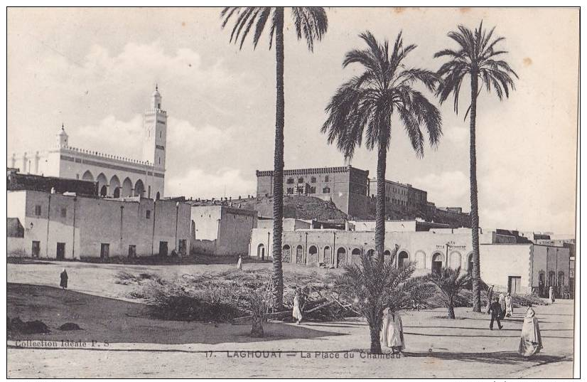 LA PLACE DU CHAMEAU LAGHOUAT ALGIRIA (F4287) - Scènes & Types