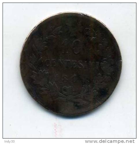 - ITALIE 10C. 1867 . - 1861-1878 : Victor Emmanuel II