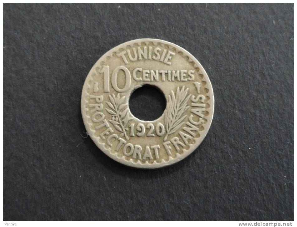 1920 - 10 Centimes - Tunisie - Tunisia