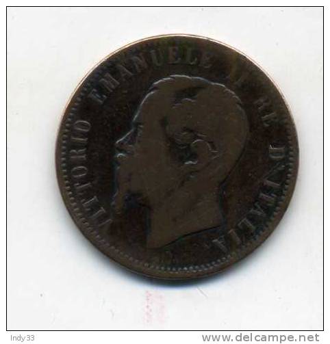 - ITALIE 10C. 1866 . - 1861-1878 : Victor Emmanuel II