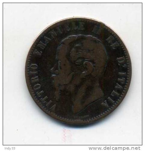 - ITALIE 10C. 1867 . - 1861-1878 : Vittoro Emanuele II