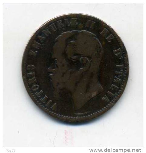 - ITALIE 10C. 1867 . - 1861-1878 : Victor Emmanuel II