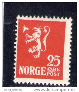 NORVEGE 1922-4 * - Neufs