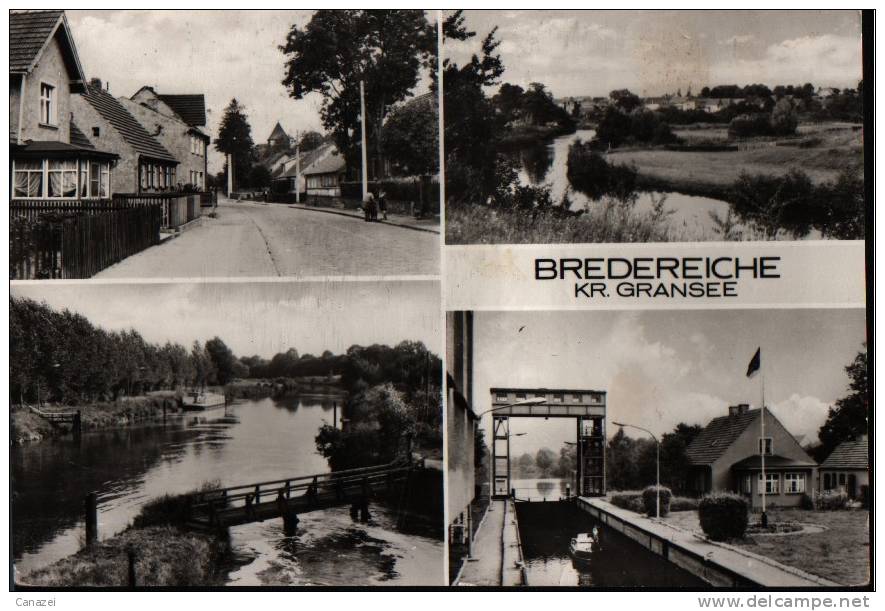 AK Bredereiche/Havel, Kreis Gransee, Schleuse, Um 1978 - Gransee