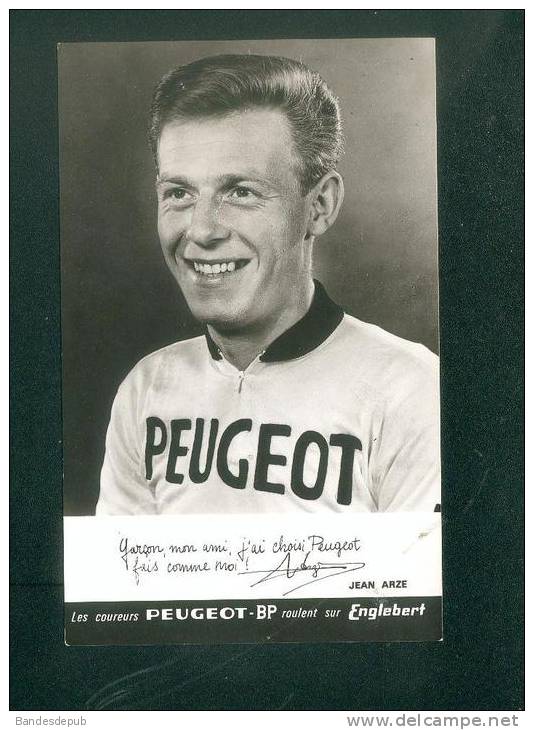 Cyclisme -  Jean ARZE  ( BP PEUGEOT ENGLEBERT ) - Cyclisme